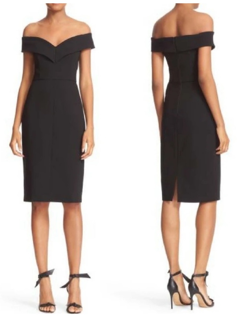 Alice + Olivia Luana Off-the-Shoulder Dress